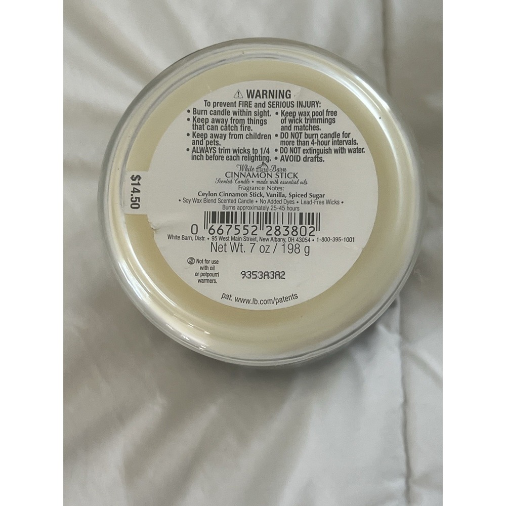 NEW Bath & Body Works‎ CINNAMON STICK Single Wick Candle Mason Jar - Picture 2 of 3
